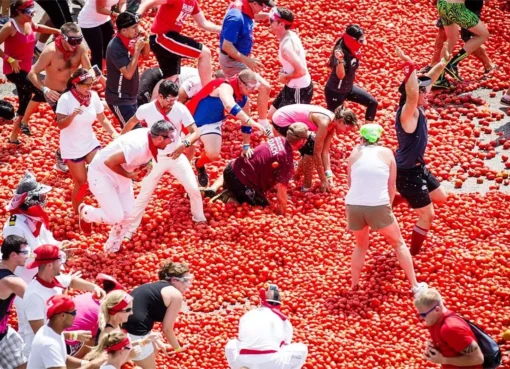 La Tomatina in Spain The World’s Biggest Tomato Fight