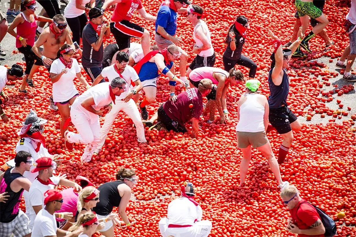 La Tomatina in Spain: The World’s Biggest Tomato Fight