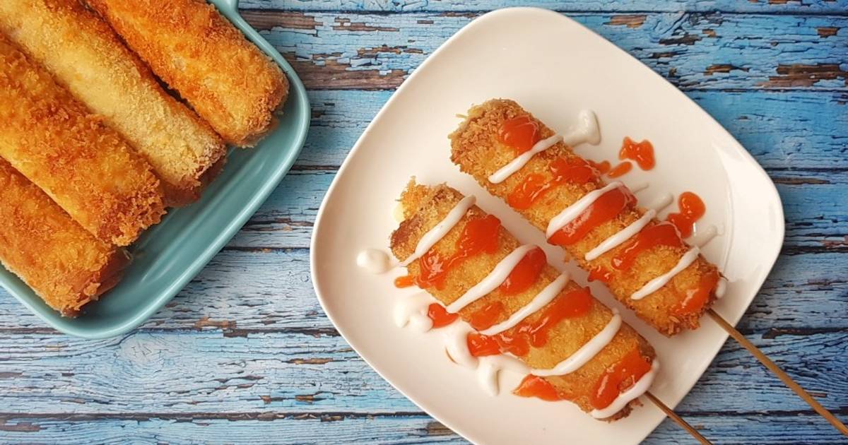 corndog-roti-tawar-cara-membuat-yang-lezat-mudah