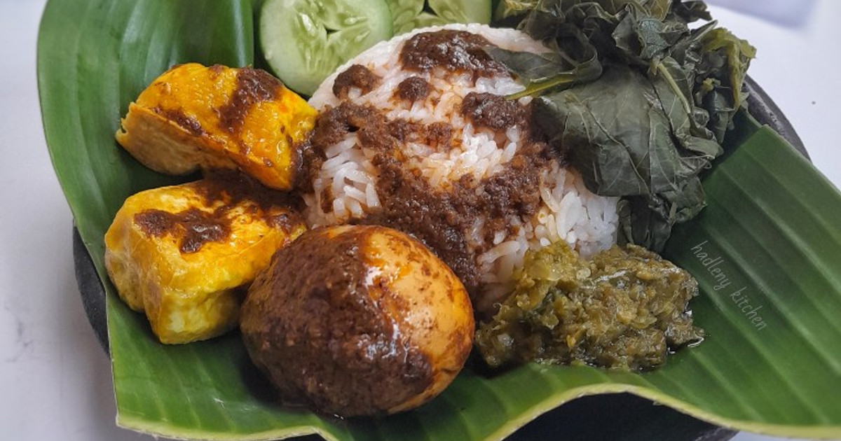 Nasi Telur Rendang: Kombinasi Sederhana yang Bikin Lidah Ketagihan