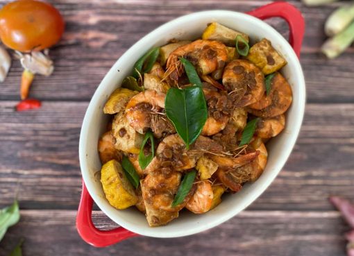 Udang Tauco Tahu