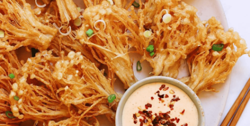 Jamur Enoki Crispy
