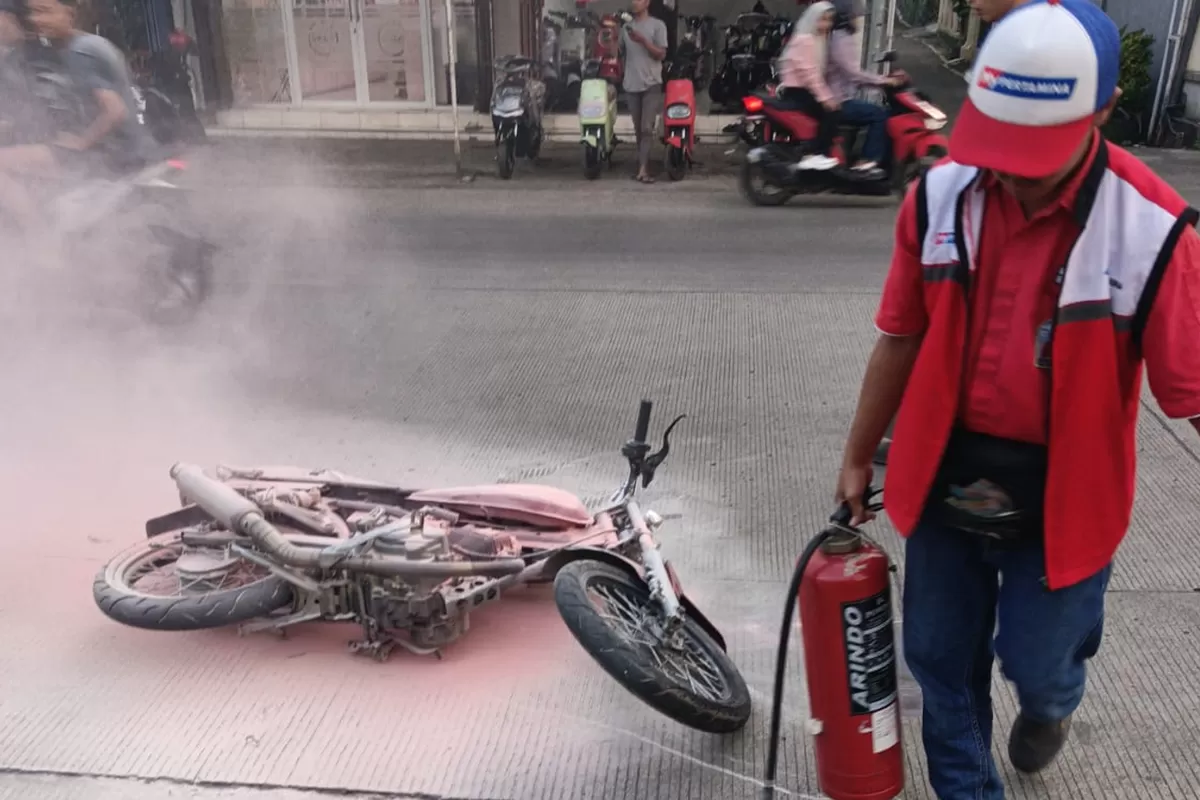 Insiden Motor Terbakar