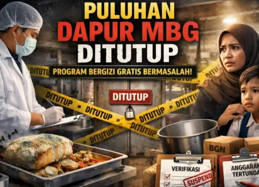 Dapur MBG Ditutup