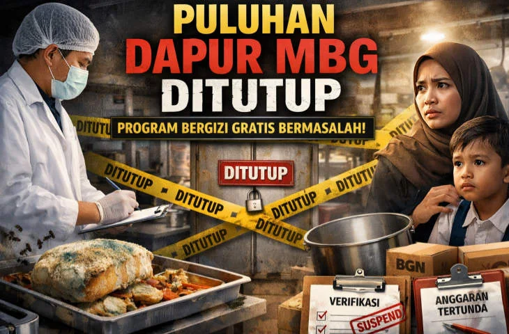 Dapur MBG Ditutup